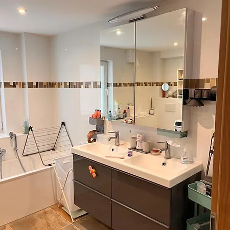 Daire 纽伦堡90455超舒适全套家具95平两室一厅大面积自住公寓